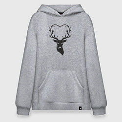 Худи оверсайз Love deer
