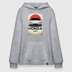 Худи оверсайз Honda nsx автомобиль