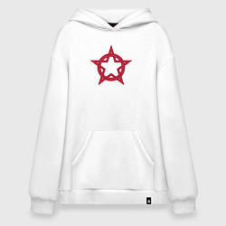 Худи оверсайз Red star USSR