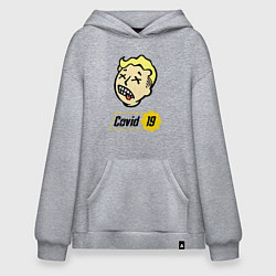 Худи оверсайз Vault boy - covid 19