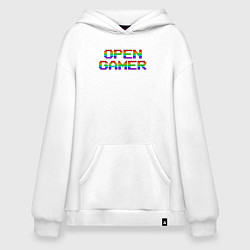 Худи оверсайз Open gamer logo