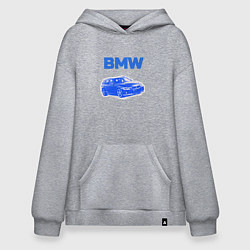 Худи оверсайз Blue bmw