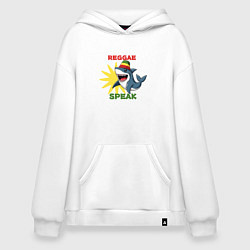 Худи оверсайз Акула растаман