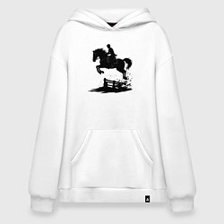 Худи оверсайз Скакун через барьер