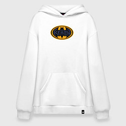 Толстовка-худи оверсайз Batman Keaton, цвет: белый
