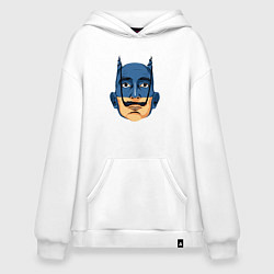 Толстовка-худи оверсайз Batman Dali, цвет: белый