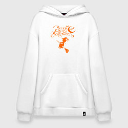 Худи оверсайз Halloween-маленькая ведьма на метле