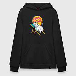 Худи оверсайз Тающий снеговик