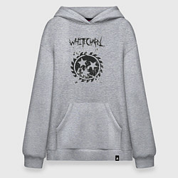 Толстовка-худи оверсайз Whitechapel, цвет: меланж