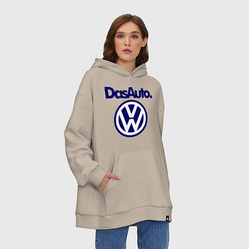 Худи оверсайз Volkswagen Das Auto / Миндальный – фото 3