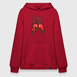 Худи оверсайз Bear Boxing