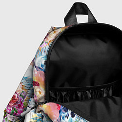 Детский рюкзак Цветы и бабочки 5, цвет: 3D-принт — фото 2