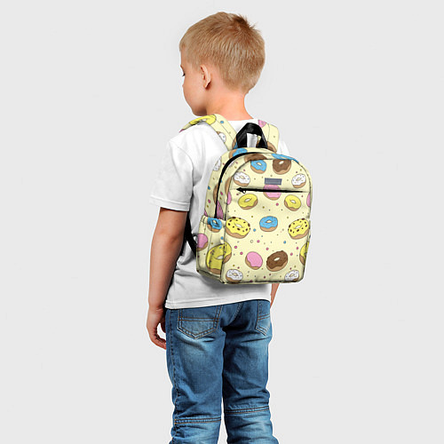 Детский рюкзак Сладкие пончики / 3D-принт – фото 5