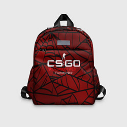 Детский рюкзак Cs:go - Crimson Web Style Factory New Кровавая пау, цвет: 3D-принт