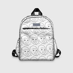 Детский рюкзак I Know That Feel Bro, цвет: 3D-принт