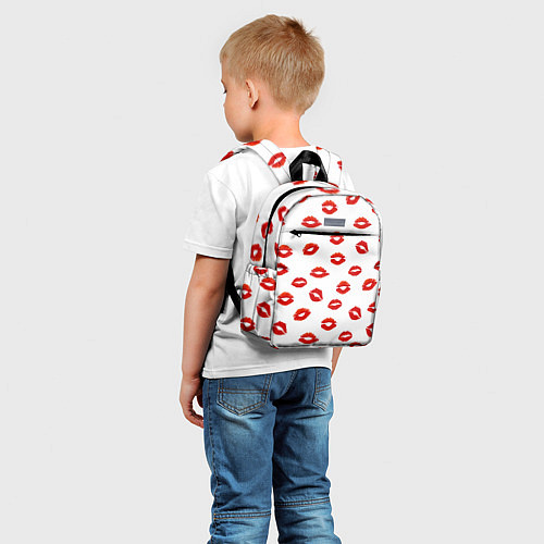 Детский рюкзак Поцелуйчики / 3D-принт – фото 5