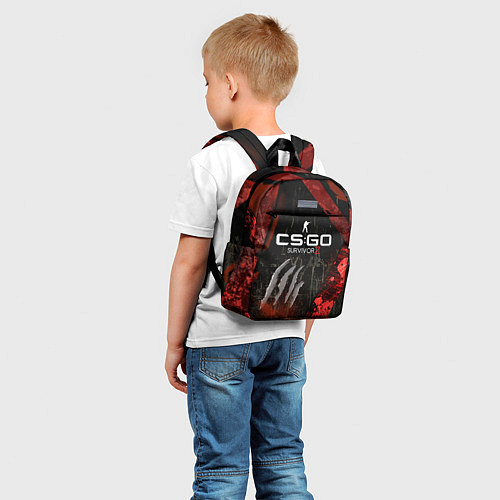 Детский рюкзак CS:GO Survivor Z Style / 3D-принт – фото 5