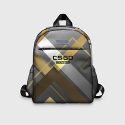 Детский рюкзак Cs:go - Bronze Deco Бронзовая декорация 2022, цвет: 3D-принт