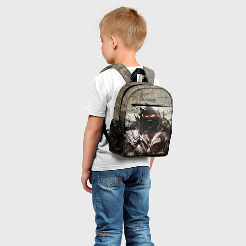 Детский рюкзак Disturbed: Madness / 3D-принт – фото 5
