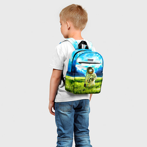 Детский рюкзак Первый на Земле / 3D-принт – фото 5