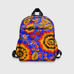 Детский рюкзак Хохломской узор, цвет: 3D-принт