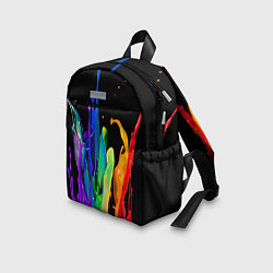 Детский рюкзак Всплеск красок, цвет: 3D-принт — фото 2