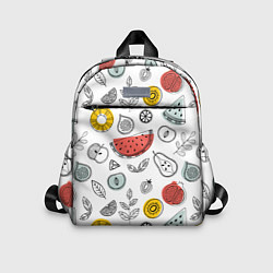 Детский рюкзак Летний микс, цвет: 3D-принт