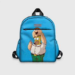 Детский рюкзак Homer Dad, цвет: 3D-принт