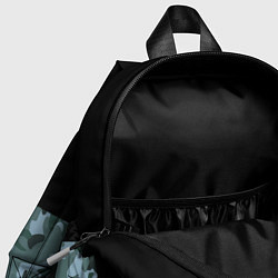 Детский рюкзак Камуфляж: черный/синий, цвет: 3D-принт — фото 2