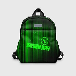 Детский рюкзак Green Day лучи, цвет: 3D-принт