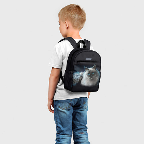 Детский рюкзак Кошка и мышка / 3D-принт – фото 5