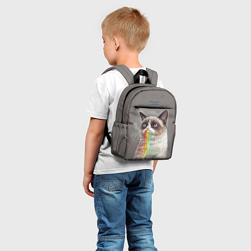 Детский рюкзак Grumpy Cat / 3D-принт – фото 5