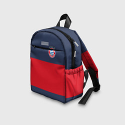 Детский рюкзак Bayern Munchen - Red-Blue FCB 2022 NEW, цвет: 3D-принт — фото 2
