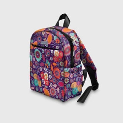 Детский рюкзак Цветочный взрыв, цвет: 3D-принт — фото 2