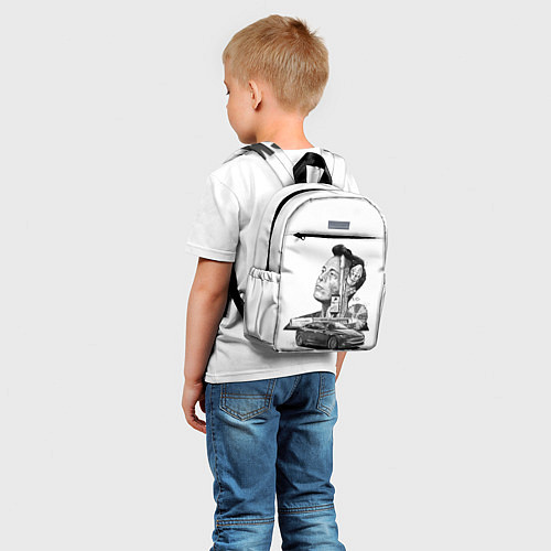 Детский рюкзак Илон Маск / 3D-принт – фото 5
