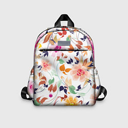 Детский рюкзак Нежные цветы, цвет: 3D-принт