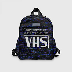 Детский рюкзак 4K VHS, цвет: 3D-принт