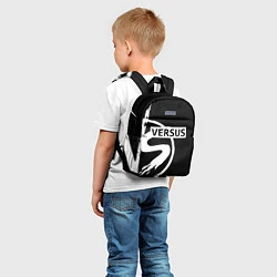 Детский рюкзак Versus Battle: Black, цвет: 3D-принт — фото 2