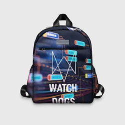 Детский рюкзак Watch Dogs, цвет: 3D-принт
