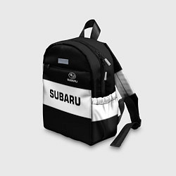 Детский рюкзак Subaru: Black Sport, цвет: 3D-принт — фото 2