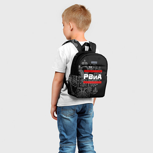 Детский рюкзак РВиА: герб РФ / 3D-принт – фото 5