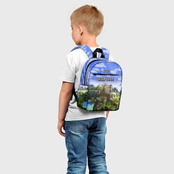 Детский рюкзак Майнкрафт: Кирилл, цвет: 3D-принт — фото 2
