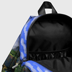 Детский рюкзак Майнкрафт: Лев цвета 3D-принт — фото 2