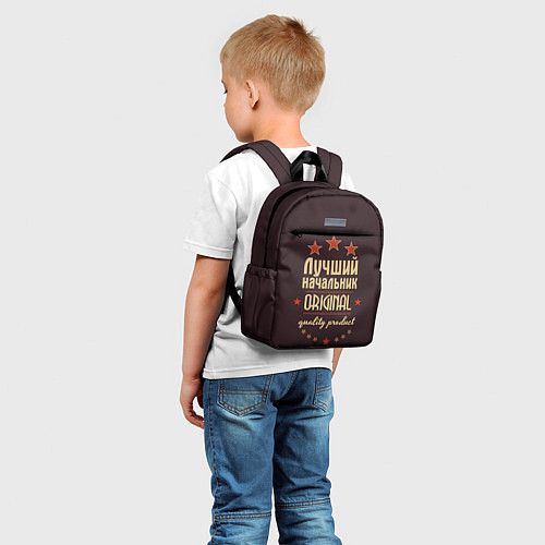 Детский рюкзак Лучший начальник: Original Quality / 3D-принт – фото 5
