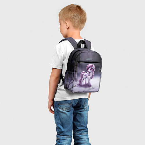 Детский рюкзак Violet Pony / 3D-принт – фото 5
