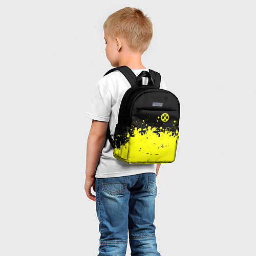 Детский рюкзак FC Borussia Sport / 3D-принт – фото 5