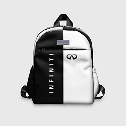 Детский рюкзак Infiniti: Black & White, цвет: 3D-принт