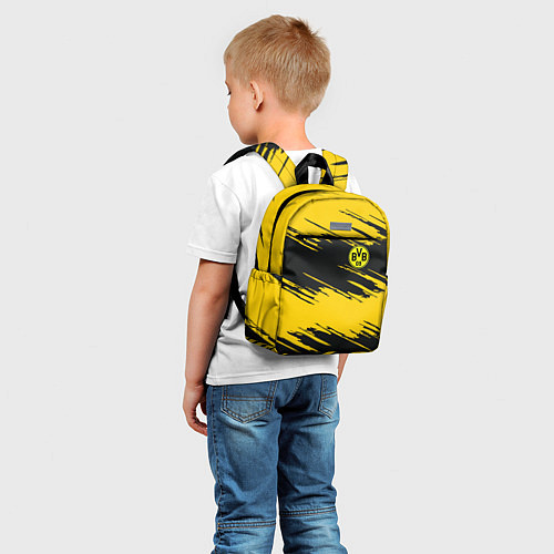 Детский рюкзак BVB 09: Yellow Breaks / 3D-принт – фото 5