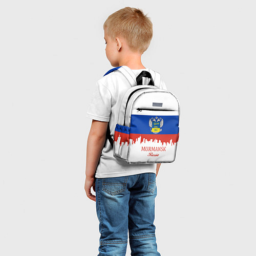 Детский рюкзак Murmansk: Russia / 3D-принт – фото 5