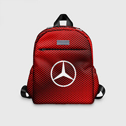 Детский рюкзак Mercedes: Red Carbon, цвет: 3D-принт